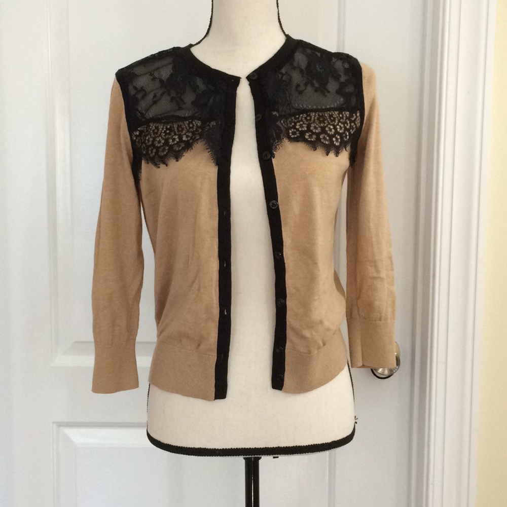 LOFT Lace Cardigan